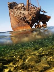 My best effort with the Maria Schroeder wreck in Nabq Par... by Nikki Van Veelen 